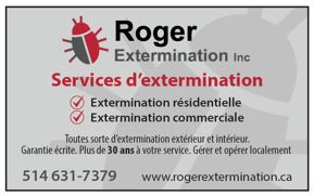 Roger extermination inc